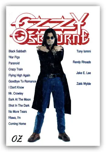 Ozzy Osbourne - Ozzy Osbourne - The Best Of Ozzy Osbourne. Песенный сборник из репертуара Оззи Осборна (Гитарный институт на дому, OZ) (2002) PDF скачать торрент