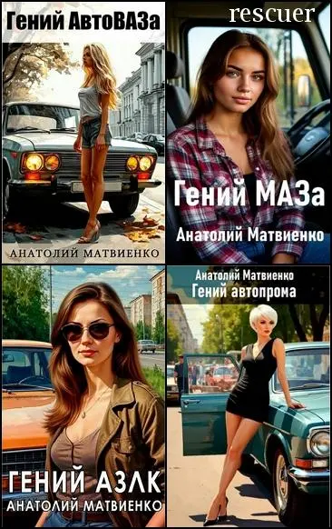 Анатолий Матвиенко - Анатолий Матвиенко - Цикл «Гений Минавтопрома СССР» [4 книги] (2025) FB2 скачать торрент