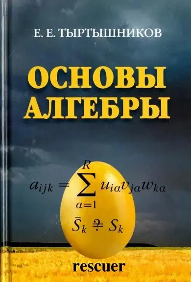 Тыртышников Е. Е. - Основы алгебры